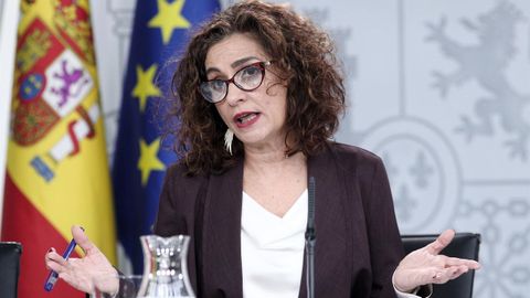 La ministra de Hacienda y portavoz del Gobierno, Maria Jesus Montero