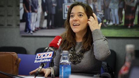 La alcaldesa Inés Rey, en Radiovoz.