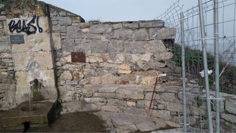 Estado en el que se encuentra la fuente del cerro de Santa Catalina