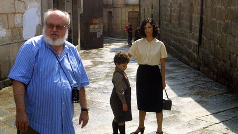 José Luis Cuerda y Maribel Verdú en Ourense.
