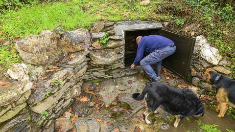 La Fonte de Cartoiro es otro manantial por el el que pasa la ruta