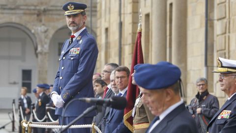 Felipe VI, en una imagen durante su visita al Arsenal de Ferrol en noviembre del 2016