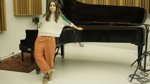 ZAHARA, CANTANTE Y PROFESORA DE CULTURA MUSICAL EN OPERACIÓN TRIUNFO, EN LOS ESTUDIOS MANS
