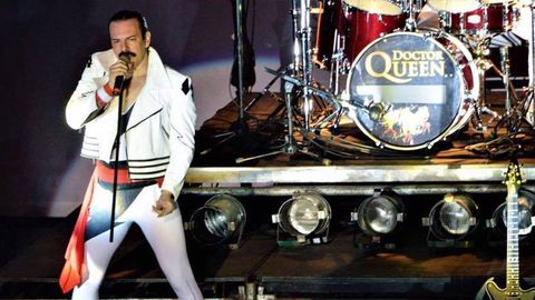 Dr. Queen llevan veinte años ofreciendo conciertos en los que recrean el repertorio de la mítica banda