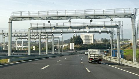 Pórticos de peaje en la A-28