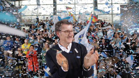 Alberto Núñez Feijoo, proclamado candidato a la presidencia de la Xunta