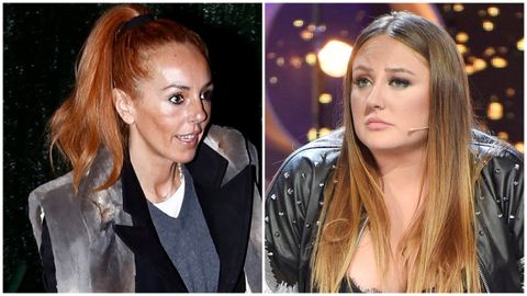 A la izquierda Rocío Carrasco y a la derecha su hija, Rocío Flores