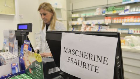 Una farmacia en Codogno