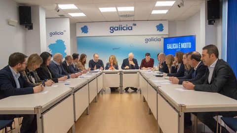 Reunin entre el PP de Galicia y Asturias