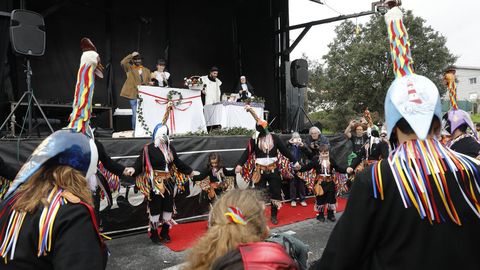 Risas e ironía en la Voda da Pita en As Eiroás