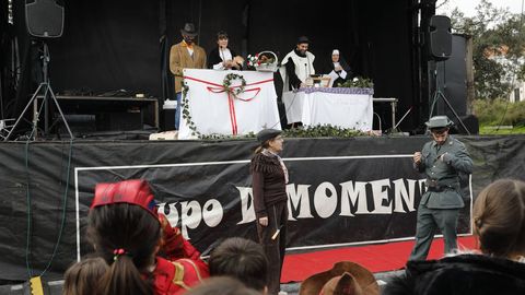Risas e ironía en la Voda da Pita en As Eiroás