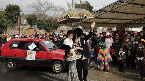 Risas e ironía en la Voda da Pita en As Eiroás
