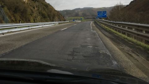 Tramo de Neira de Neira, antes de la subida a O Cereixal