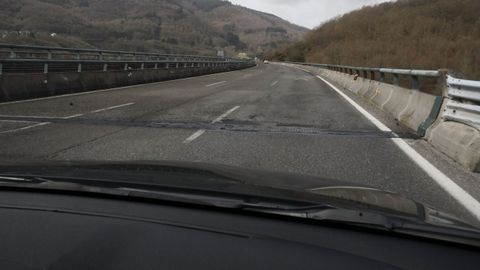 Subida a O Cereixal desde la vertiente de Os Ancares