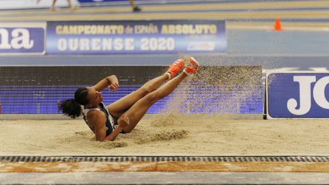 El Campeonato de España de Atletismo invade Ourense .Un espectacular ambiente rodeó a los primeros títulos absolutos de pista cubierta que se dirimieron en Galicia