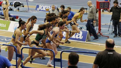 El Campeonato de España de Atletismo invade Ourense .Un espectacular ambiente rodeó a los primeros títulos absolutos de pista cubierta que se dirimieron en Galicia