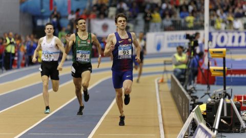 El Campeonato de España de Atletismo invade Ourense .Un espectacular ambiente rodeó a los primeros títulos absolutos de pista cubierta que se dirimieron en Galicia