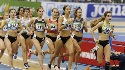 El Campeonato de España de Atletismo invade Ourense .Un espectacular ambiente rodeó a los primeros títulos absolutos de pista cubierta que se dirimieron en Galicia
