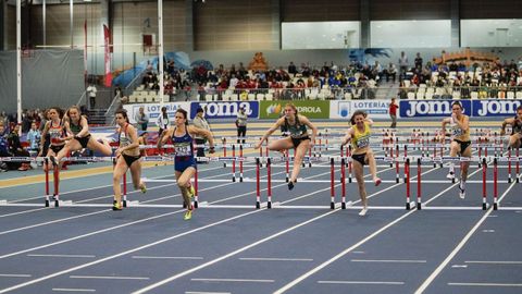 El Campeonato de España de Atletismo invade Ourense .Un espectacular ambiente rodeó a los primeros títulos absolutos de pista cubierta que se dirimieron en Expourense