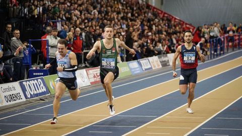 El Campeonato de España de Atletismo invade Ourense .Un espectacular ambiente rodeó a los primeros títulos absolutos de pista cubierta que se dirimieron en Expourense