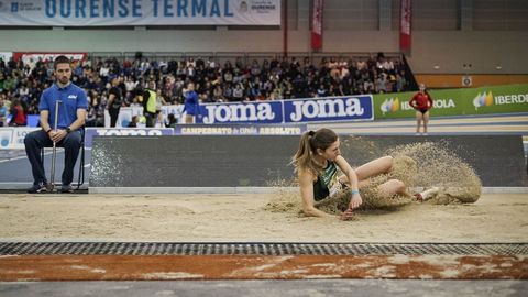 El Campeonato de España de Atletismo invade Ourense .Un espectacular ambiente rodeó a los primeros títulos absolutos de pista cubierta que se dirimieron en Expourense