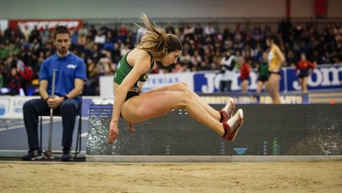 El Campeonato de España de Atletismo invade Ourense .Un espectacular ambiente rodeó a los primeros títulos absolutos de pista cubierta que se dirimieron en Expourense