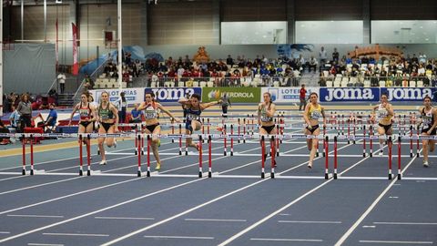 El Campeonato de España de Atletismo invade Ourense .Un espectacular ambiente rodeó a los primeros títulos absolutos de pista cubierta que se dirimieron en Expourense