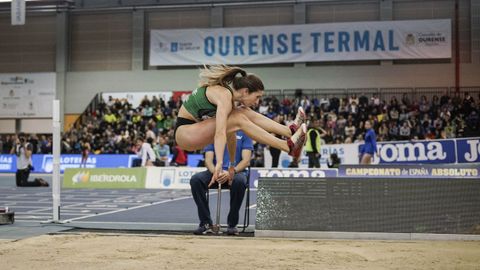 El Campeonato de España de Atletismo invade Ourense .Un espectacular ambiente rodeó a los primeros títulos absolutos de pista cubierta que se dirimieron en Expourense