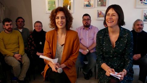 Alexandra Fernández y Ana Pontón
