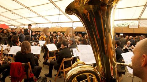 La Banda de Música de Chantada actuó el sábado y volverá a hacerlo este domingo