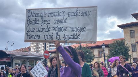 Manifestación del 8M en Oviedo