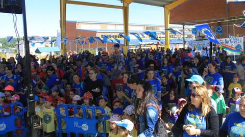 La convivencia de Cholo e Nela reúne cada año a cientos de escolares