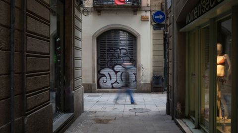 El sintecho muerto apareci en la calle Sardenya de Barcelona