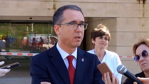 El consejero de Salud, Pablo Fernández