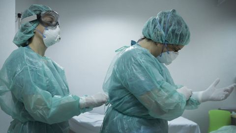 Trabajadoras del Chuac A Coruña