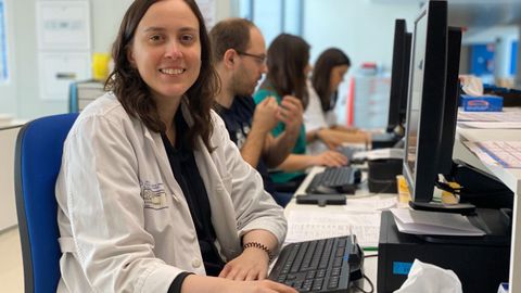 Myriam Iglesias, médico coordinadora del equipo que realiza el seguimiento a los pacientes de COVID-19 que están en sus domicilios.