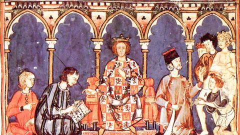 El rey mantuvo una intensa relación con Galicia