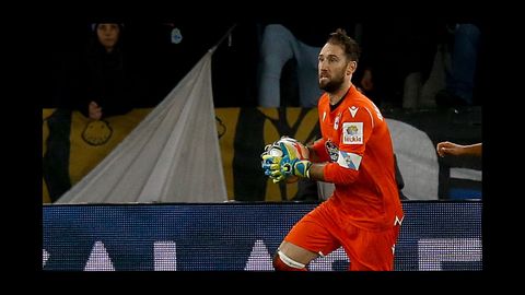 DANI GIMÉNEZ. 2021. El portero firmó en el 2018 un contrato por tres años