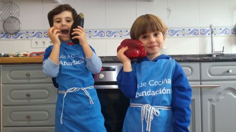 Afundación ofrece «on-line» cursos de cocina para los mas pequeños