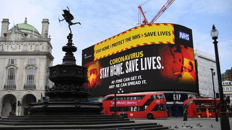 En Londres se pide a los británicos permanecer en sus casas