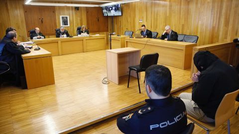 Juicio en la Audiencia Provincial de Lugo al violador de Aguas Férreas, una de las últimas vistas celebradas en Galicia