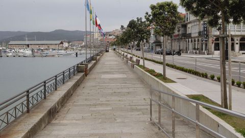 Baiona en Semana Santa durante la alarma sanitaria por el coronavirus