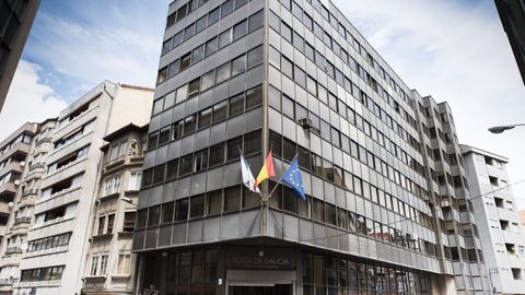 Fachada de la Delegación Territorial de la Xunta en Ourense