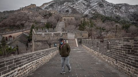 La Gran Muralla china vuelve a estar abierta al pblico tras haber estado cerrada dos meses