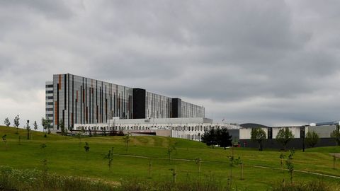 Vista del Hospital Universitario Central de Asturias (HUCA)