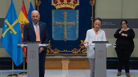 Juan Cofiño y Melania Álvarez