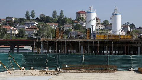 Obras en ka intermodal de Ourense