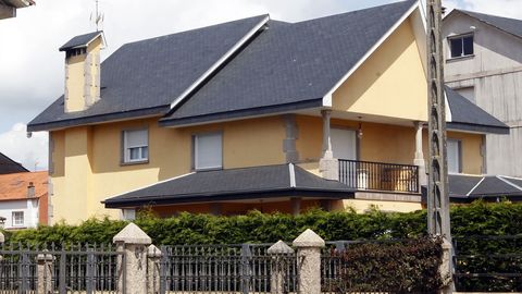 Vivienda de Juan Carlos Santórum, que huyó al conocer la operación policial