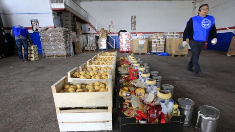 Nave del Banco de alimentos de Lugo