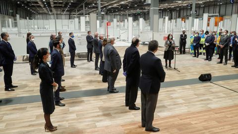 Acto de clausura del hospital de Ifema, en Madrid